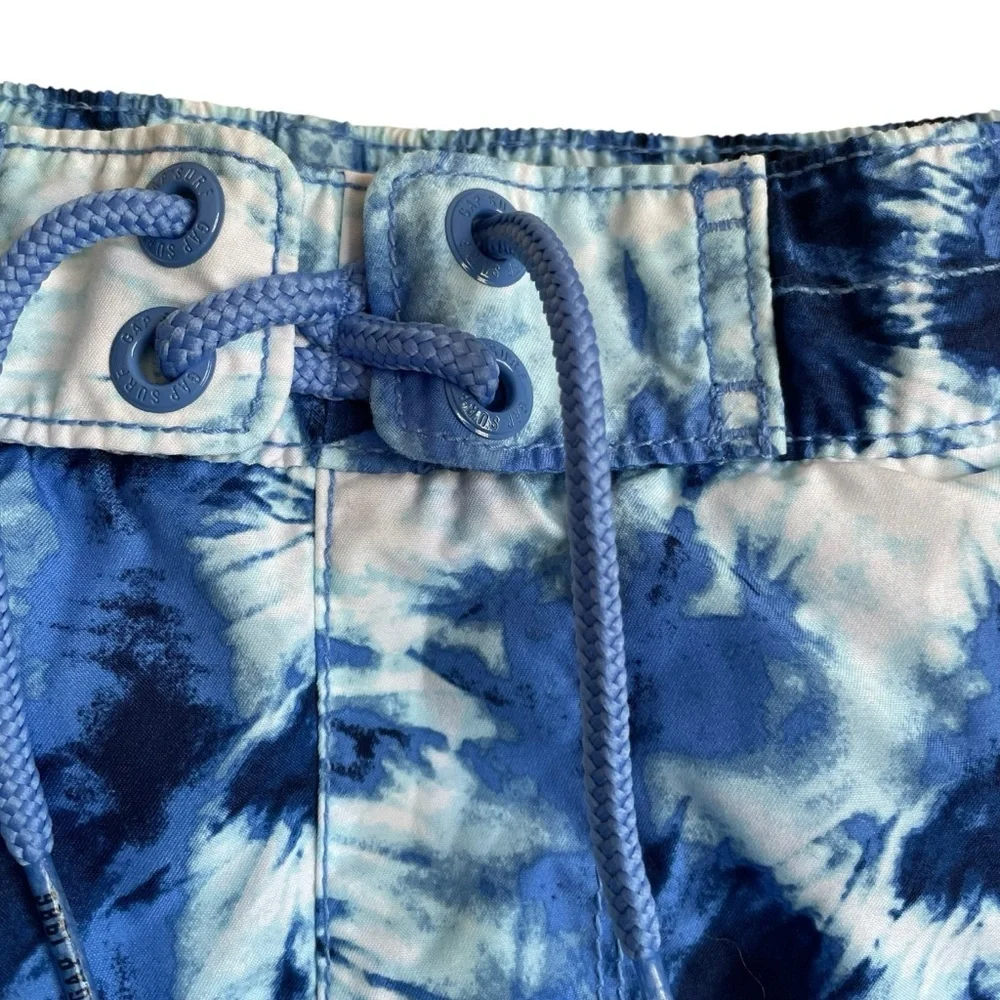 GAP Ocean Blue Tie-Dye Board‎ Shorts SPF 50+ NWT